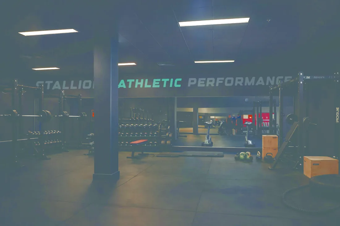 Stallions Athletic Performance gym floor