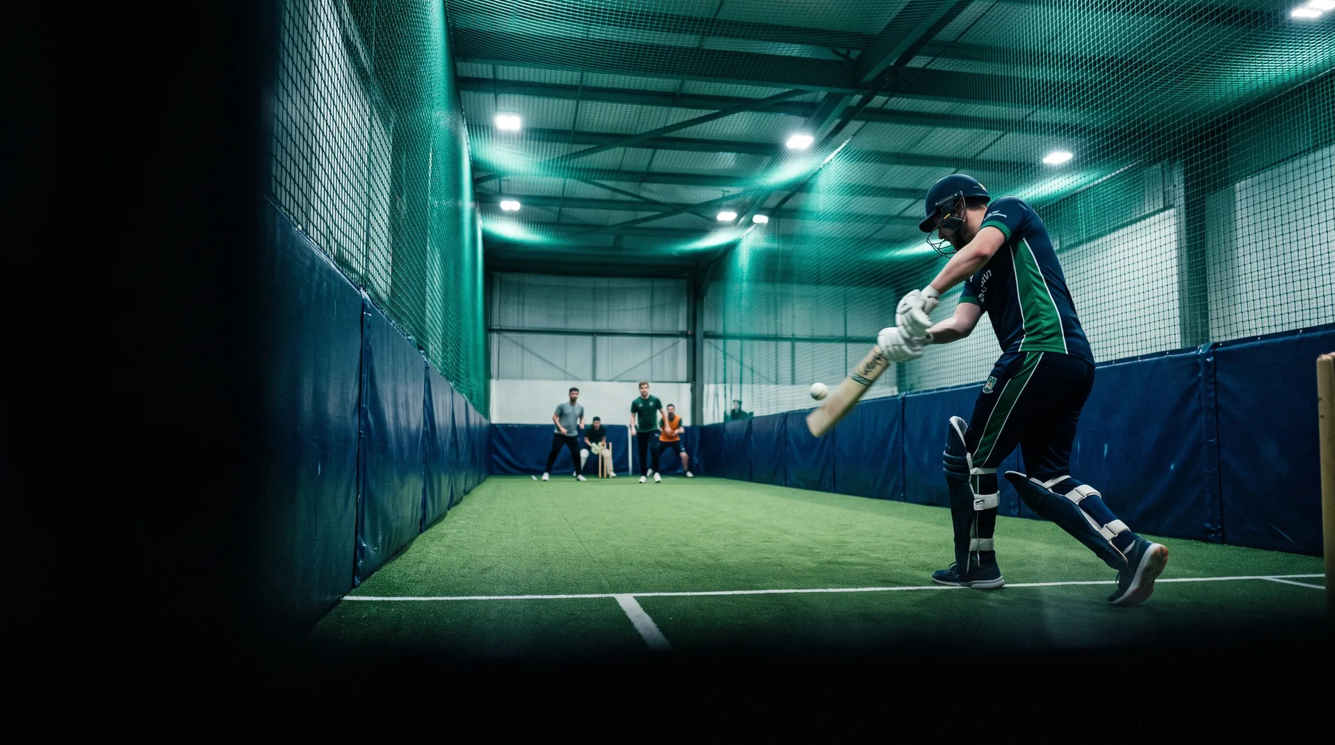 Indoor box cricket at Stallions