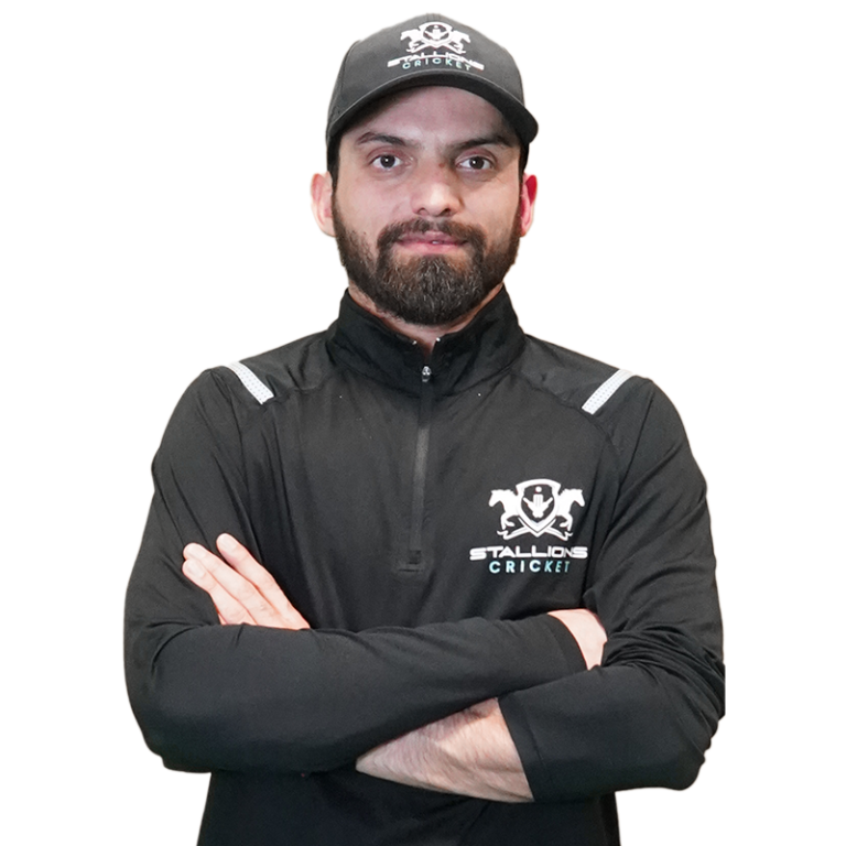 Coach Mohammad Ali Khan - Young cricketer ready to catch ball on field